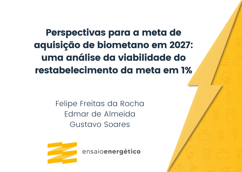 Perspectivas para a meta de aquisição de biometano em 2027: uma análise da viabilidade do restabelecimento da meta em 1%